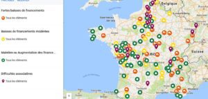 Cartocrise-Asso : évolution des budgets des collectivités et difficultés associatives en détail