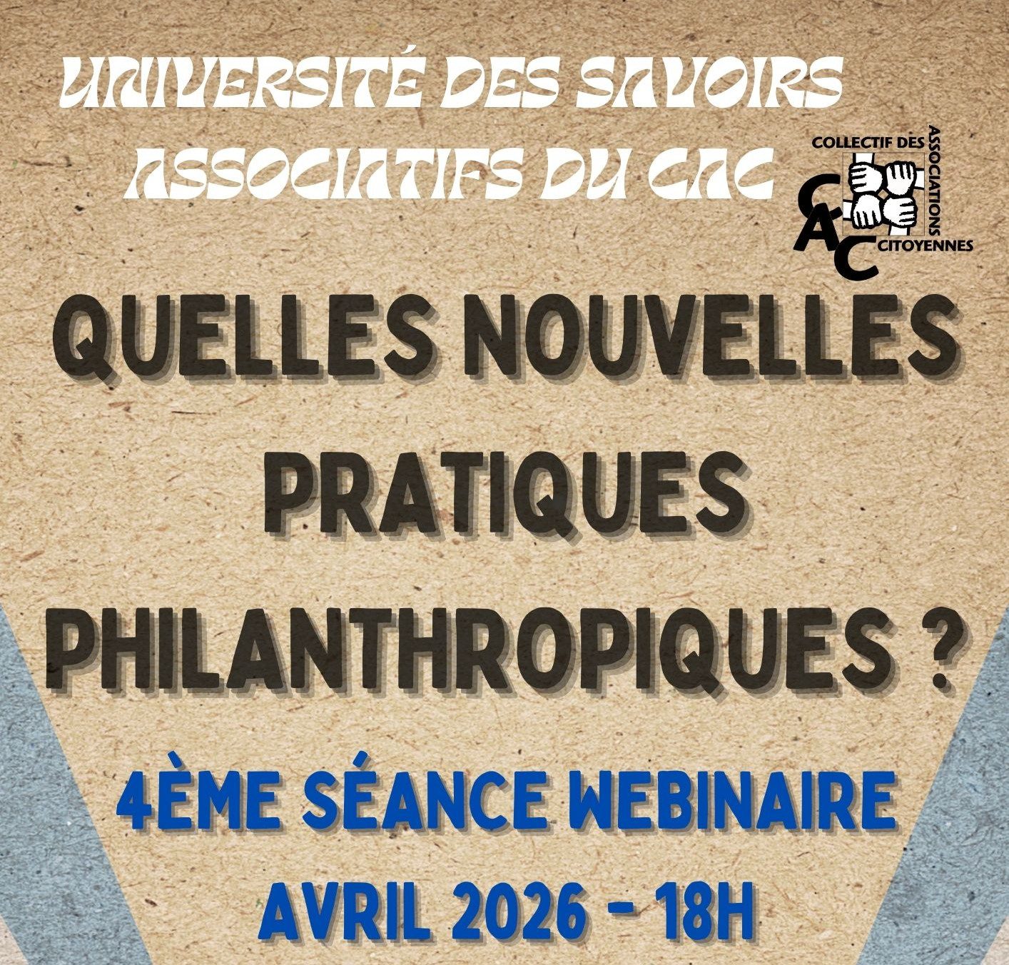 Séminaire : Associations, recul de la démocratie et philanthropies [21 avril]