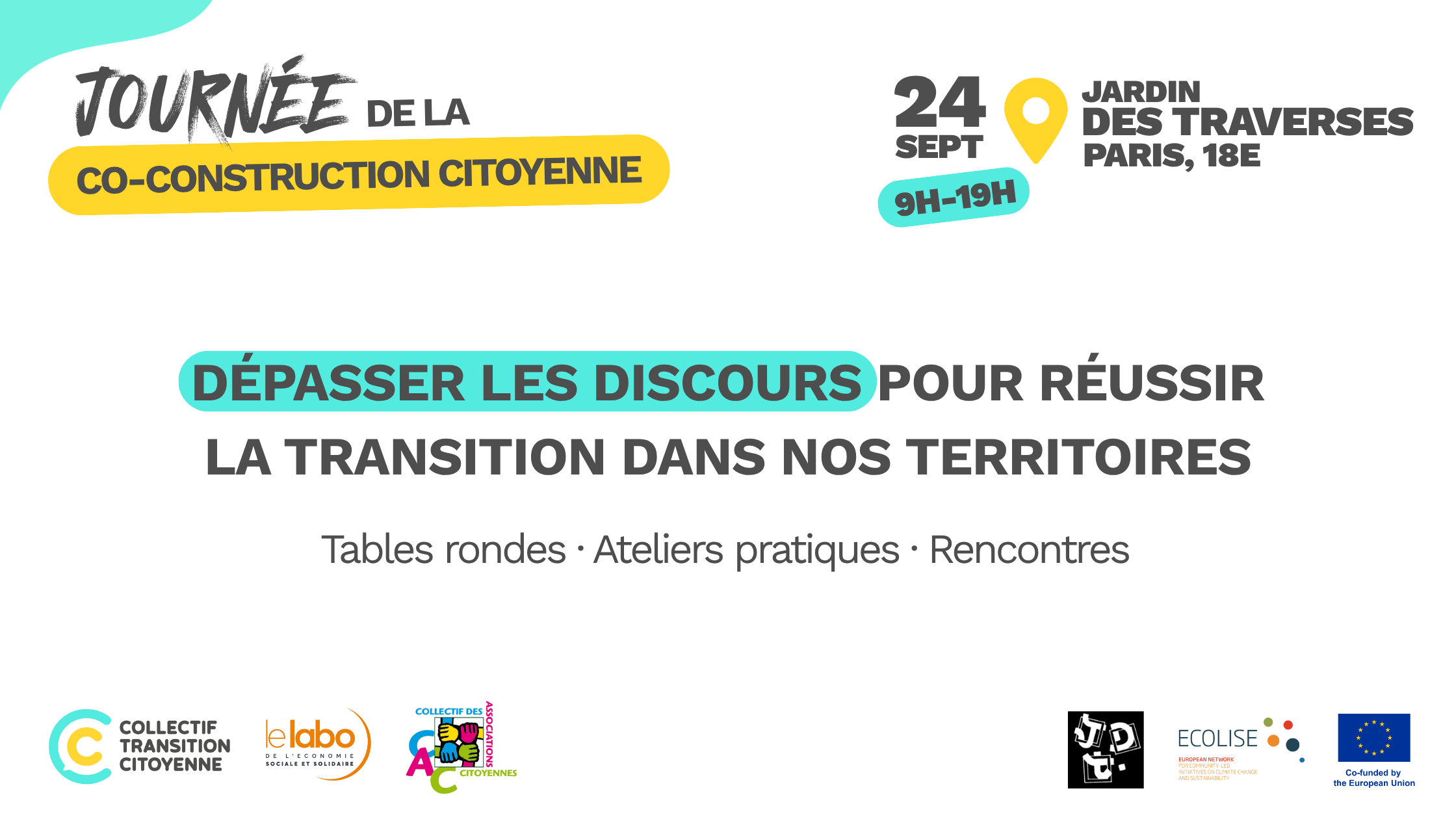 Journée de la Co-construction Citoyenne [24 sept]